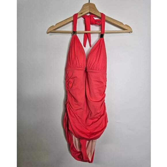 Victoria's Secret Marieta Push-Up One-Piece Swimsuit Women's Medium Pink - Picture 1 of 8